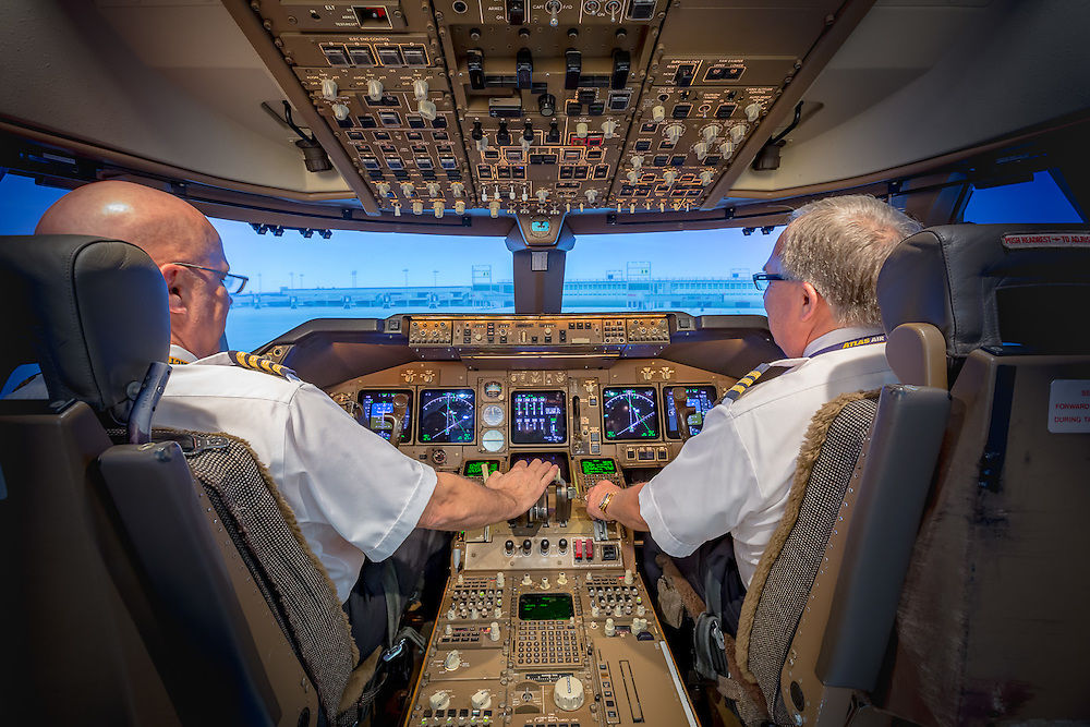 Flugsimulator Boeing 777 ©Runway 34