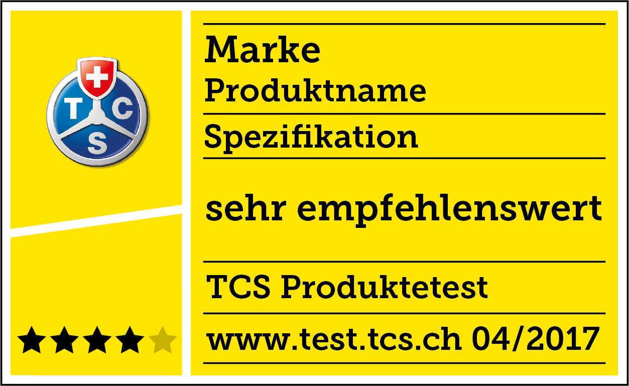 TCS-Testlabel
