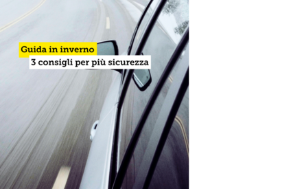 Neve, ghiaccio e strade scivolose?