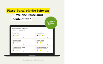 Pässe-Portal für die Schweiz