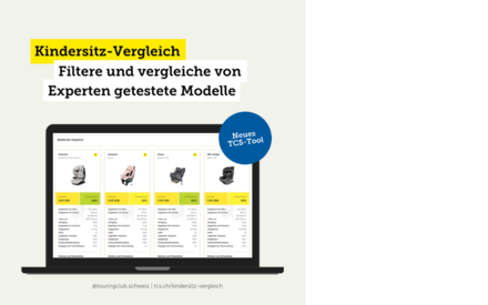 TCS Online-Portal: Kindersitz-Vergleich