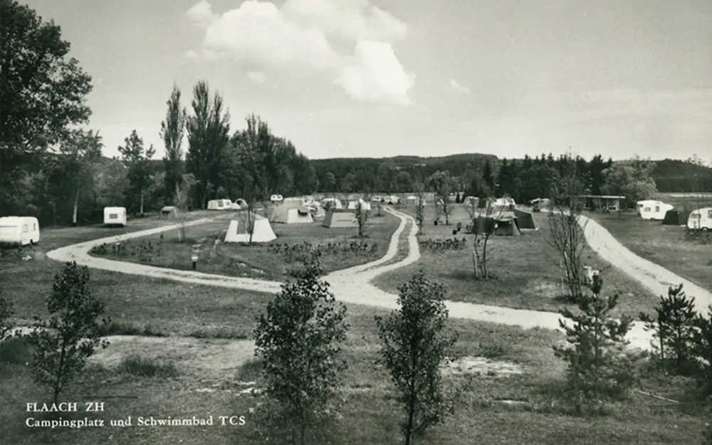 TCS Camping Flaach am Rhein - à l'époque