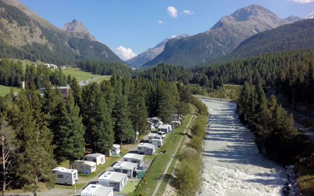 TCS Camping Samedan - oggi