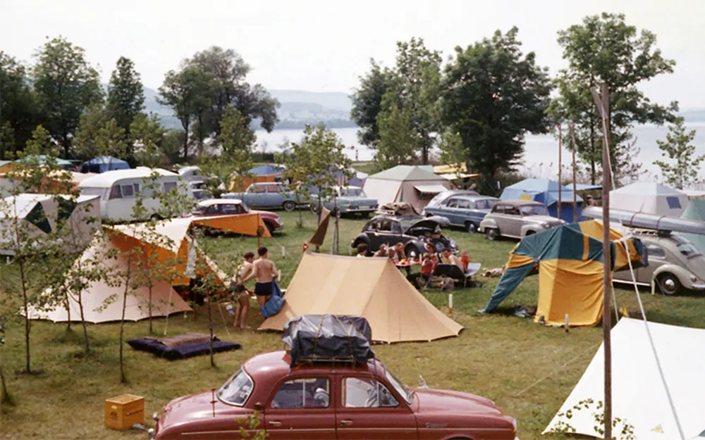 TCS Camping Sempach - à l'époque 