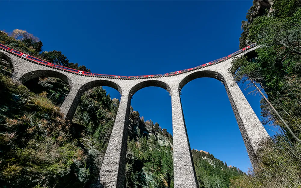 Viaduc de Landwasser - © RhB, Andrea Badrutt