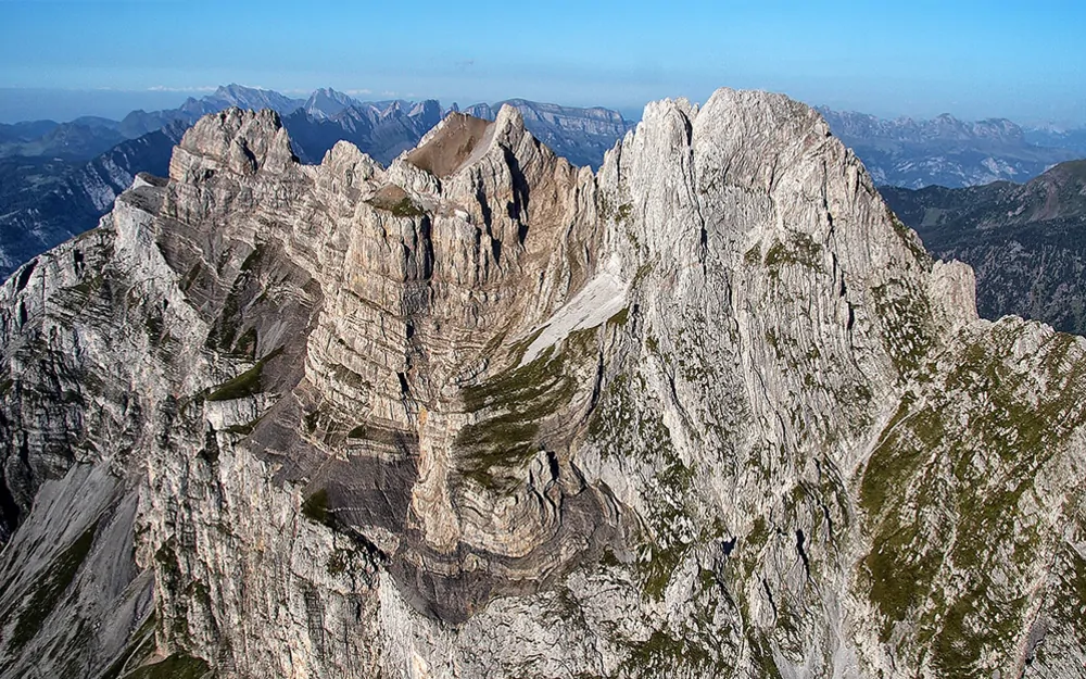 Piegatura sul Mürtschenstock / © UNESCO-Welterbe Tektonikarena Sardona