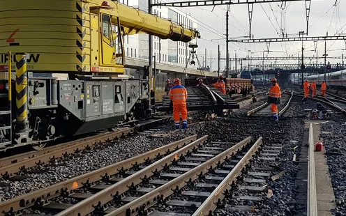 Betriebsführung im SBB Werk Olten