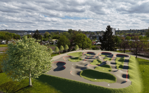 Langenthal: Pumptrack im «Hard» wird gebaut