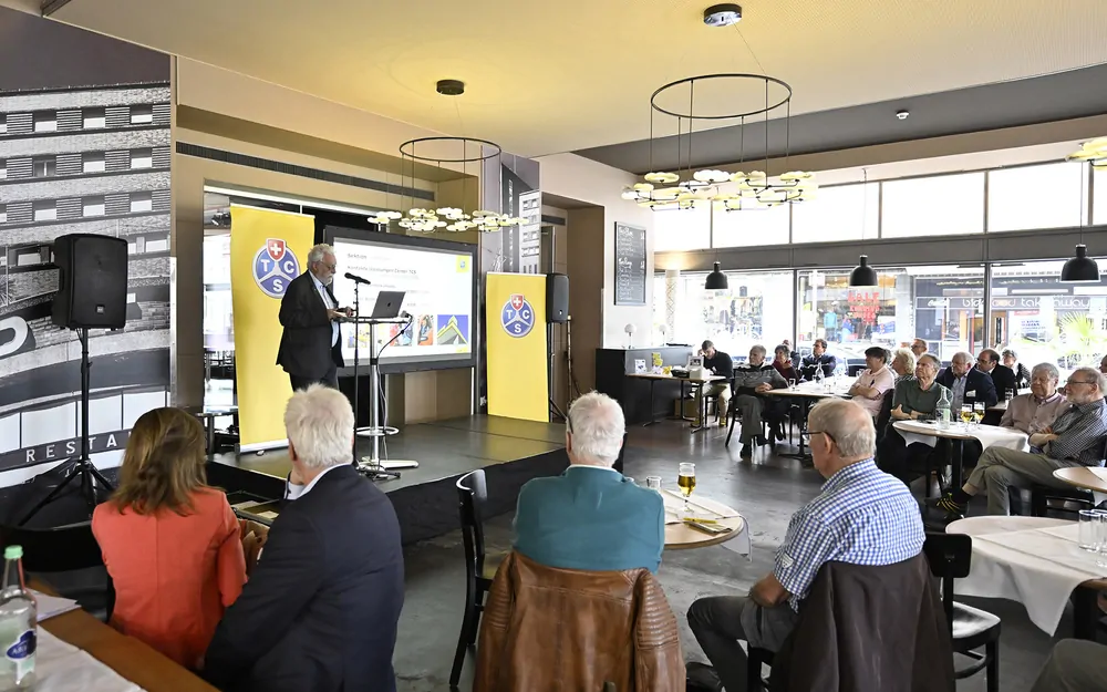 99 ordentlichen Mitgliederversammlung, TCS Sektion Biel/Bienne-Seeland im Rrestaurant La Rotonde, Biel-Bienne 30.04.2024  PHOTSTEPHANBOEGLI