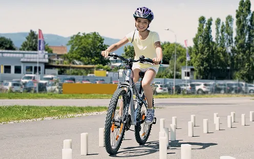 Percorso bici Gimkana