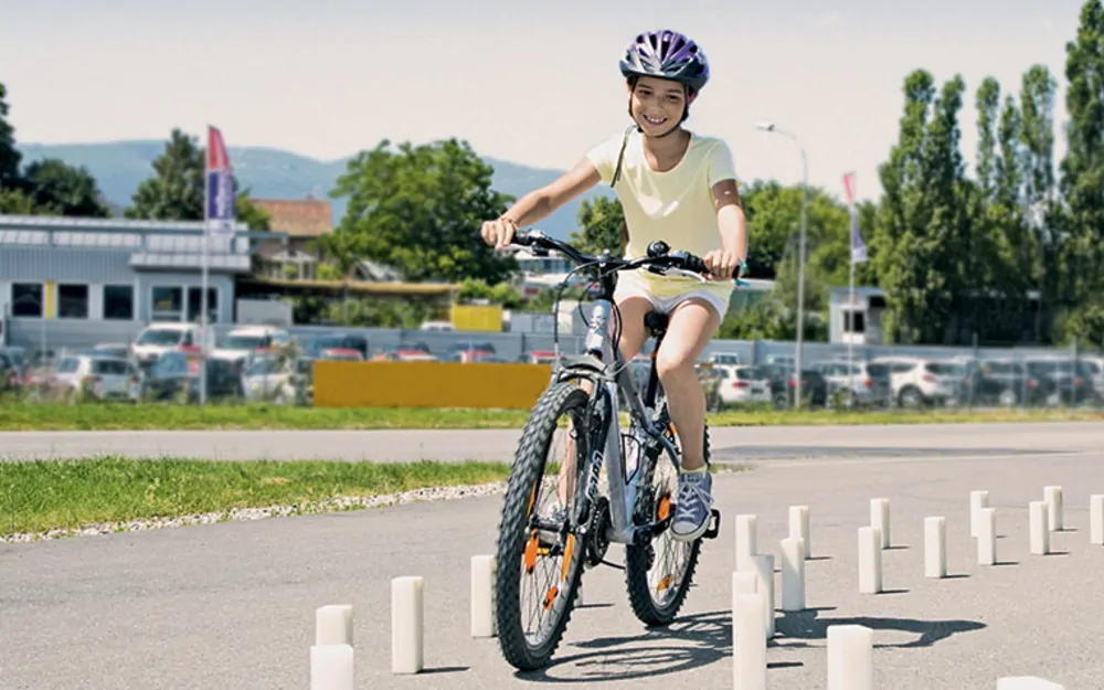 gymkhana TCS verkehrsicherheit velo