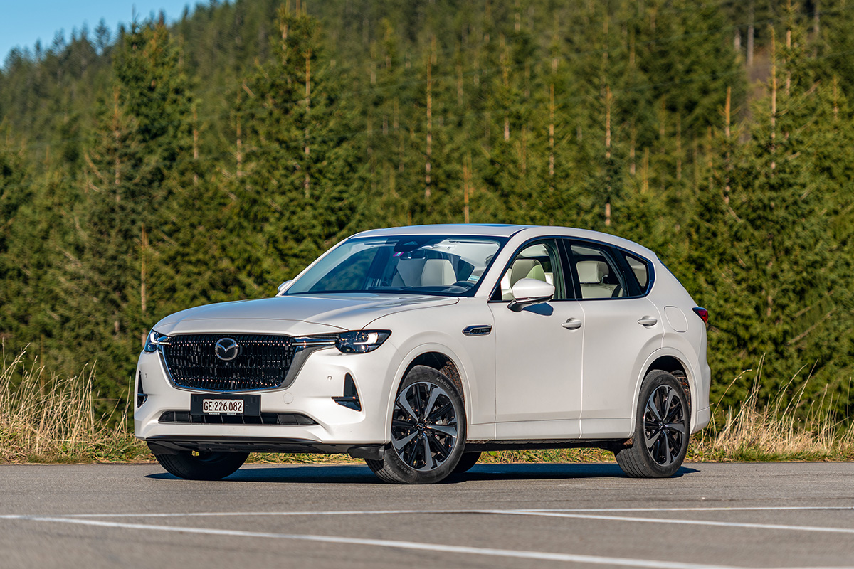 Autotest Mazda CX60 2.5 PHEV Takumi TCS Schweiz