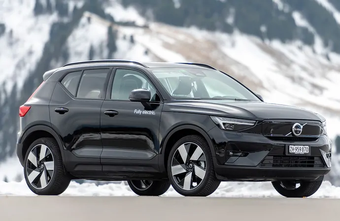 Test de voiture : Volvo XC40 E80 Pure Electric AWD