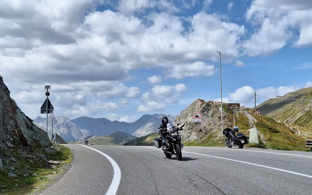 Passo del Foscagno, der Übergang nach Livigno.