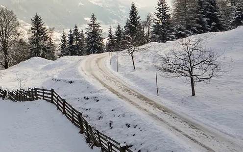 Pneus d’hiver à l‘étranger