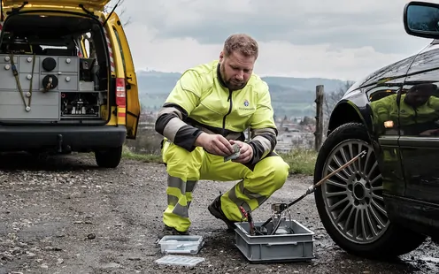 Service de dépannage TCS Suisse et service de remorquage - 24 heures sur place