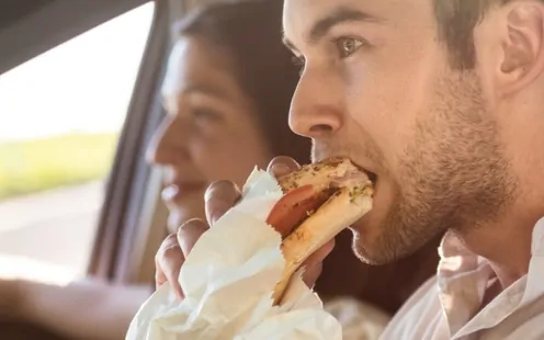 Snack au volant 