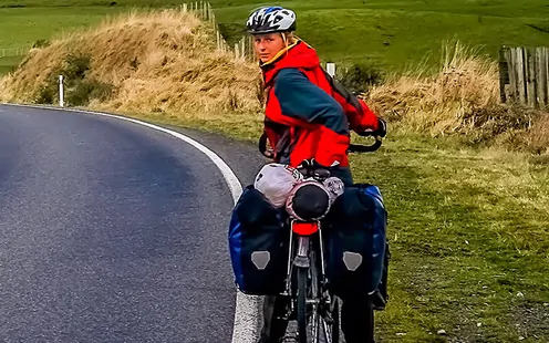 Wo führt man das Gepäck auf dem Velo mit?