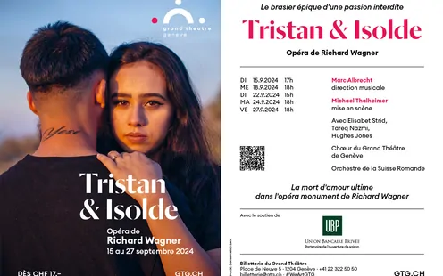 Réduction de 15% sur l'Opéra Tristan & Isolde