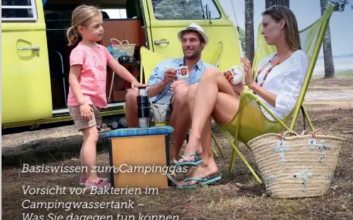 "CAMPING und GESUNDHEIT“ - Gesundheitsführer