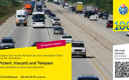 Vignetten, Telepass, Schadstoffplaketten, CH-Kleber  