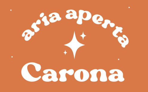Sabato 10.08.2024 si terrà la 2a. edizione di Aria Aperta a Carona!