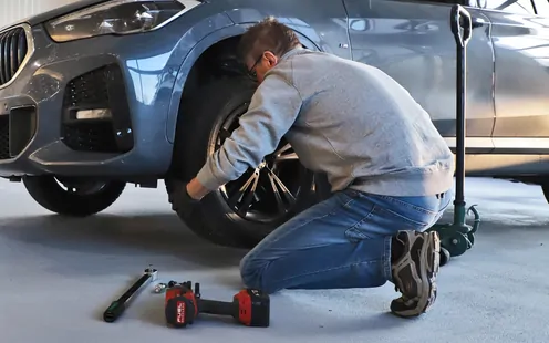 Changement de roues à domicile