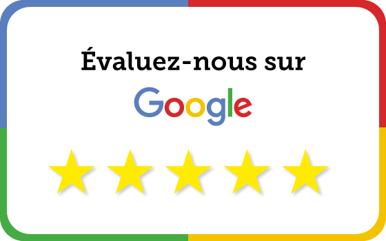 Votre satisfaction nous tient à coeur!