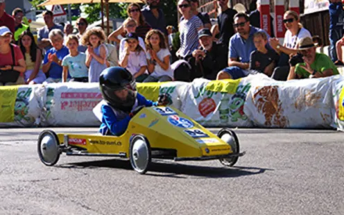 Schweizer Meisterschaften & Grand Prix im Seifenkistenrennen