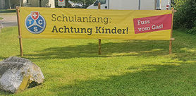 TCS-Blache «Schulanfang: Achtung Kinder!»