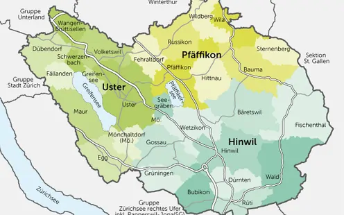 Bezirke & Gemeinden