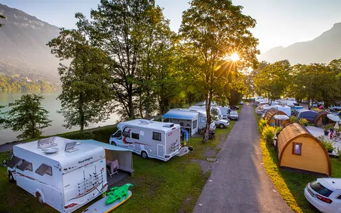 Campings cinq étoiles en Suisse