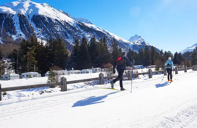 TCS Campingplätze, die im Winter offen sind 