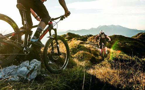 Les campings TCS pour les adeptes du VTT