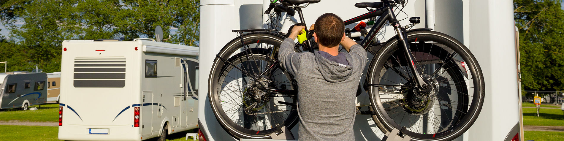 Un porte-vélo pour la soute – Autocaravane