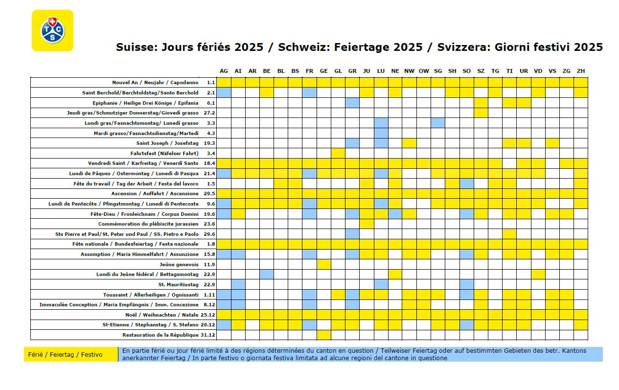 Festività svizzere