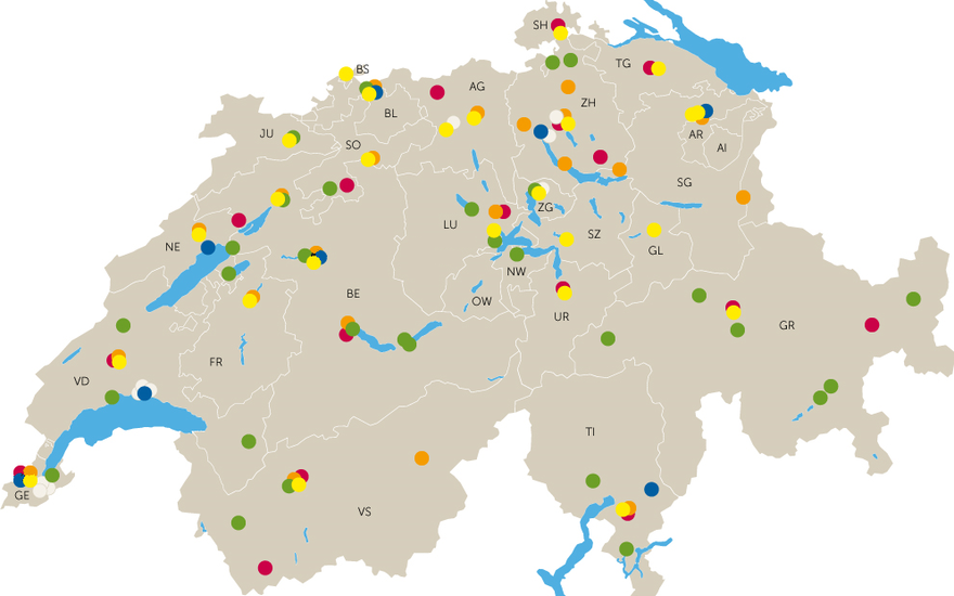 Les zones bleues en Suisse – TCS Genève Shop