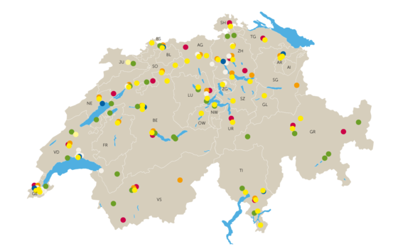 Sites et Sections du TCS