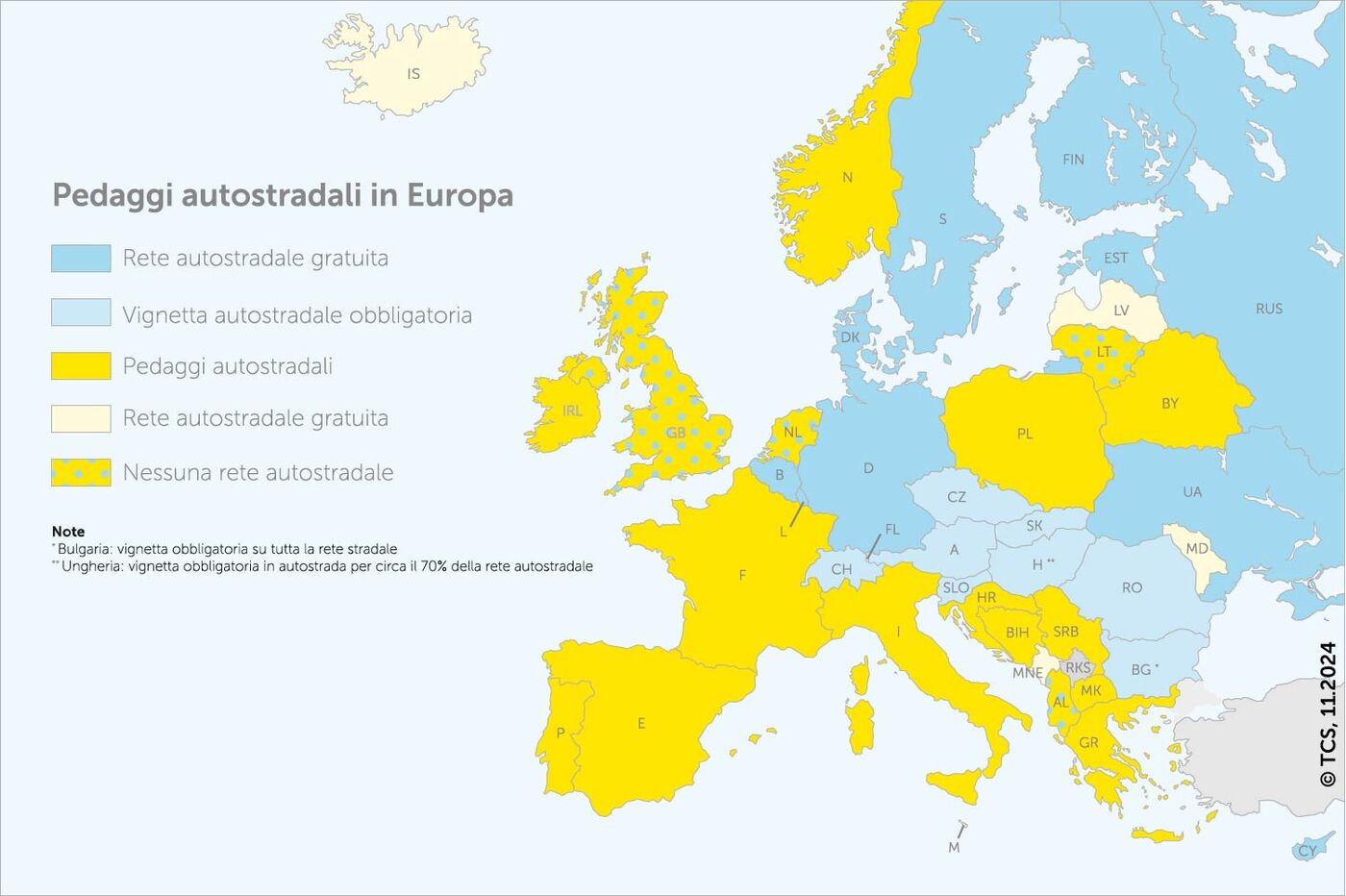 Pedaggi autostradali