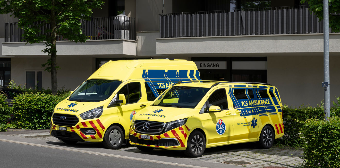 TCS Ambulance Services offre des services de transport de patients dans toute la Suisse