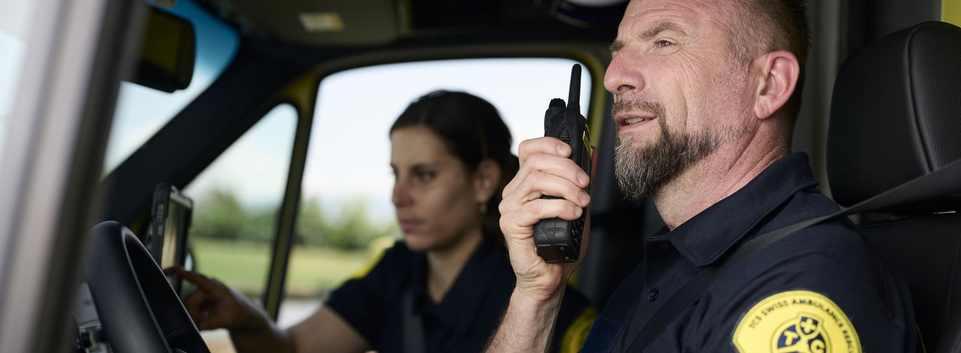 Le métier de l'ambulancier/ière