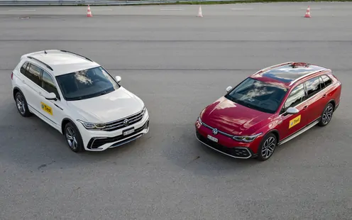 SUV VW Tiguan et Golf Alltrack break en comparaison 