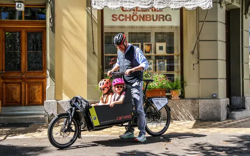 Jetzt carvelo mieten und zusätzlich 12 Franken sparen