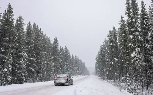 Test d&#039;autonomie des voitures électriques en hiver 2025