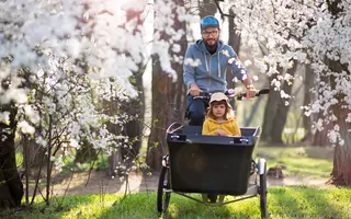 Trasporto di bambini in bicicletta