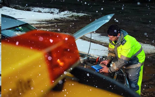 Rekordhohe Einsatzzahlen im Winter 2021 bei der TCS Patrouille