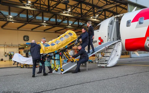 Herrenausflug Besichtigung der REGA in Zürich