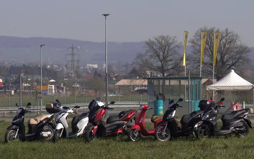 Roller-Test: TCS testet 125er-Roller