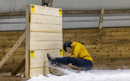 Portez un casque, même si vous faites de la luge !