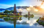 Ulun danu bratan temple in Bali, Indonesien.